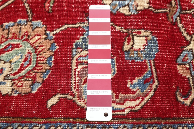 Vintage Hand-Knotted Carpet 8'4" x 11'5" Traditional Oriental Wool Area Rug gallery