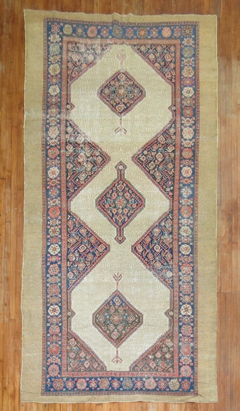 Antique Camel Hair Serab Gallery Rug 6'6''x13' gallery