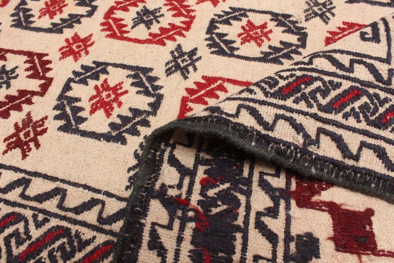 Vintage Hand Woven Area Rug 3'11" x 6'0" Traditional Wool Oriental Carpet gallery
