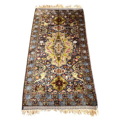 Vintage Hand Knotted Area Rug Tribal Traditional Wool Carpet