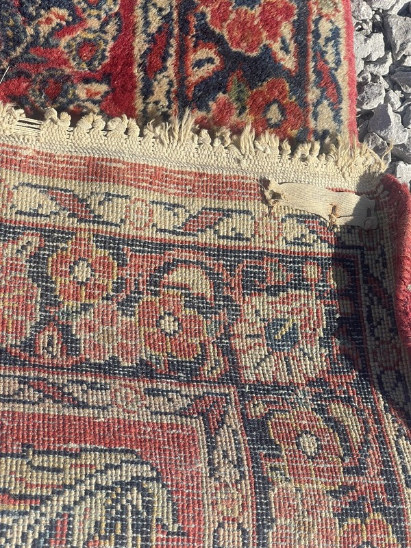 ANTIQUE AMERICAN SAROUK RUNNER 2'8"x20' gallery