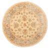 Vintage Hand-Knotted Area Rug 4'2" x 4'2" Traditional Oriental Wool Carpet gallery