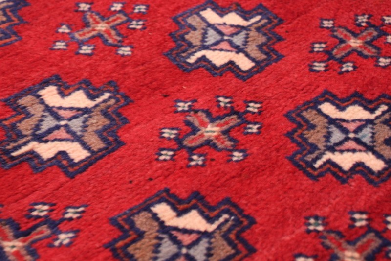 Vintage Hand-Knotted Carpet 3'7" x 6'9" Traditional Oriental Wool Area Rug gallery