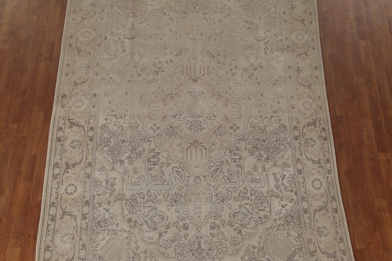 Vintage Traditional Handmade Area Rug 7x10 Medallion Living Room Wool Carpet gallery