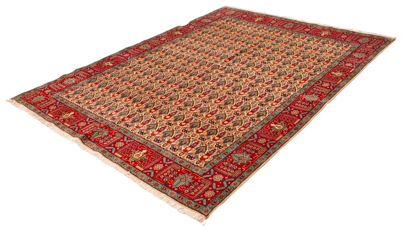 Vintage 9'5" x 12'4" Traditional Hand Knotted Vegetable Dye Wool Area Rug gallery
