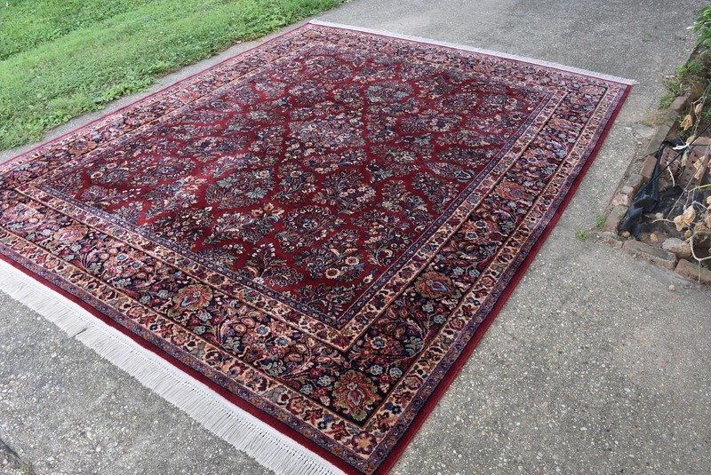 KARASTAN RUG 700 Series 785 RED SAROUK 8.8x10.6 Very Nice gallery