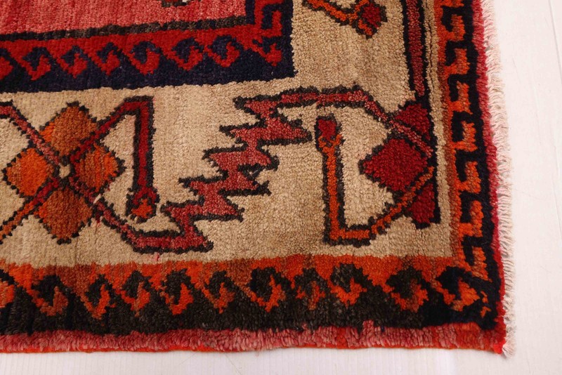 Vintage Traditional Hand-Knotted Area Rug 4'11" x 6'8" Oriental Wool Carpet gallery