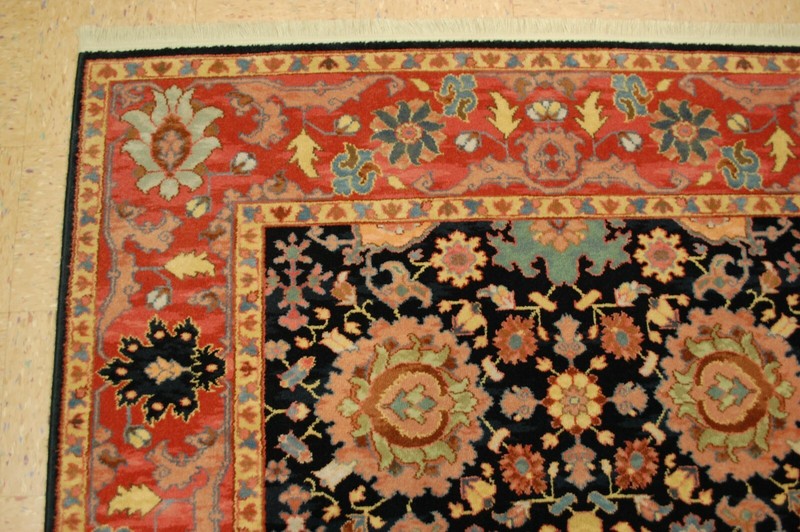 GREAT AUTHENTIC AMERICAN KARASTAN KURDISH PATTERN #559 RUG 5'8" X 8'11" PERFECT gallery