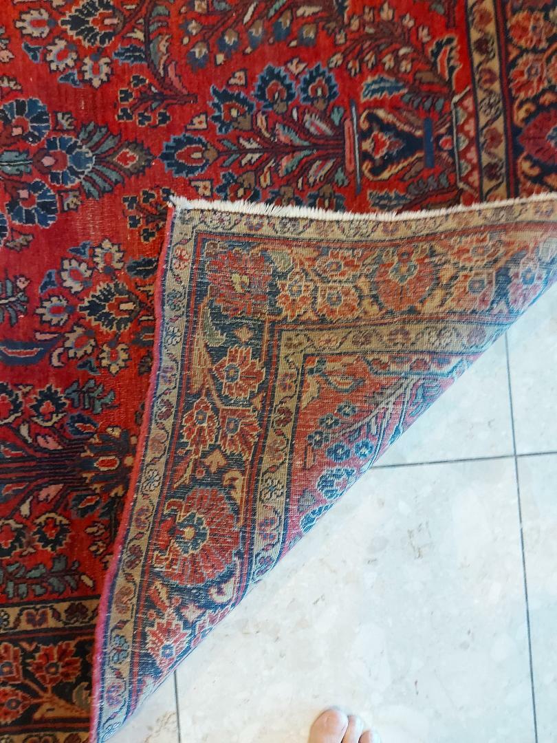 Antique Sarouk Carpet Circa 1920 Price Reduced 20% gallery