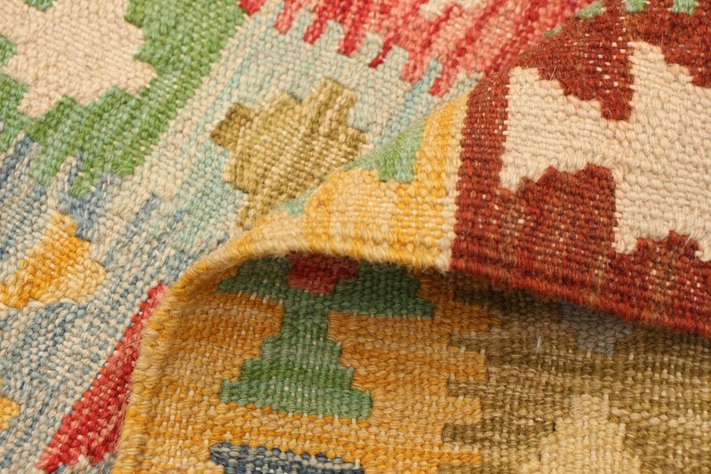 Vintage Hand Woven Area Rug 7'0" x 9'3" Traditional Wool Oriental Carpet gallery