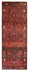 3’8″ x 9’10” Vintage Hand-knotted Runner Rug Traditional Oriental Wool Carpet