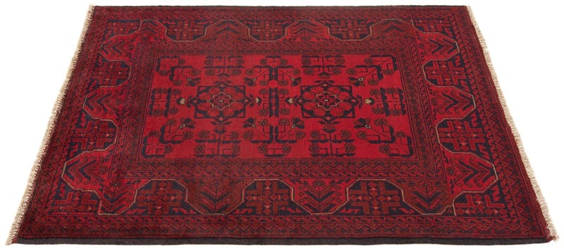 Afghan 149x103 cm Hand Knotted Oriental Rug Excellent Condition Oriental gallery