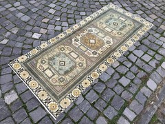 Turkish Vintage Rug Handmade Wool Rug Bohemian Runner Rug Home Rug2,6 x 5,9 ft
