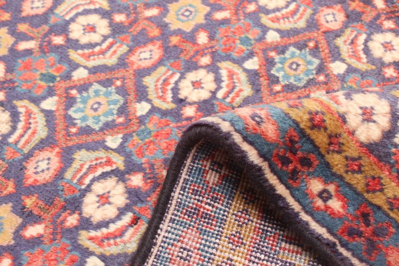 Vintage Hand-Knotted Area Rug 4'8" x 8'5" Traditional Wool Carpet gallery