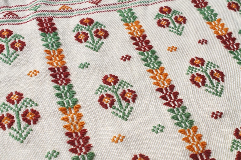 Turkish Kilim Rug 24''x37'' Hand Woven Konya Cicim Kilim 63x96cm gallery