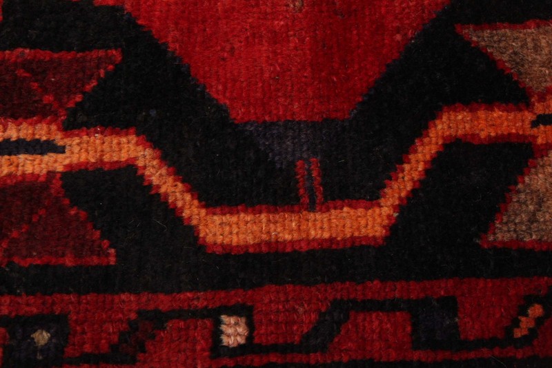 3'3" x 9'9" Vintage Hand-knotted Runner Rug Traditional Oriental Wool Carpet gallery