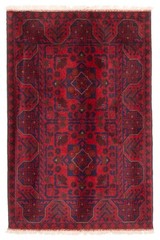 Traditional Vintage Hand-Knotted Area Rug 2’8″ x 4’1″ Oriental Wool Carpet