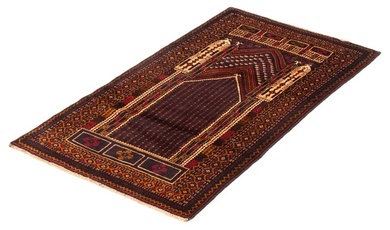 Vintage 2'10" x 5'2" Traditional Hand Knotted Vegetable Dye Wool Area Rug gallery