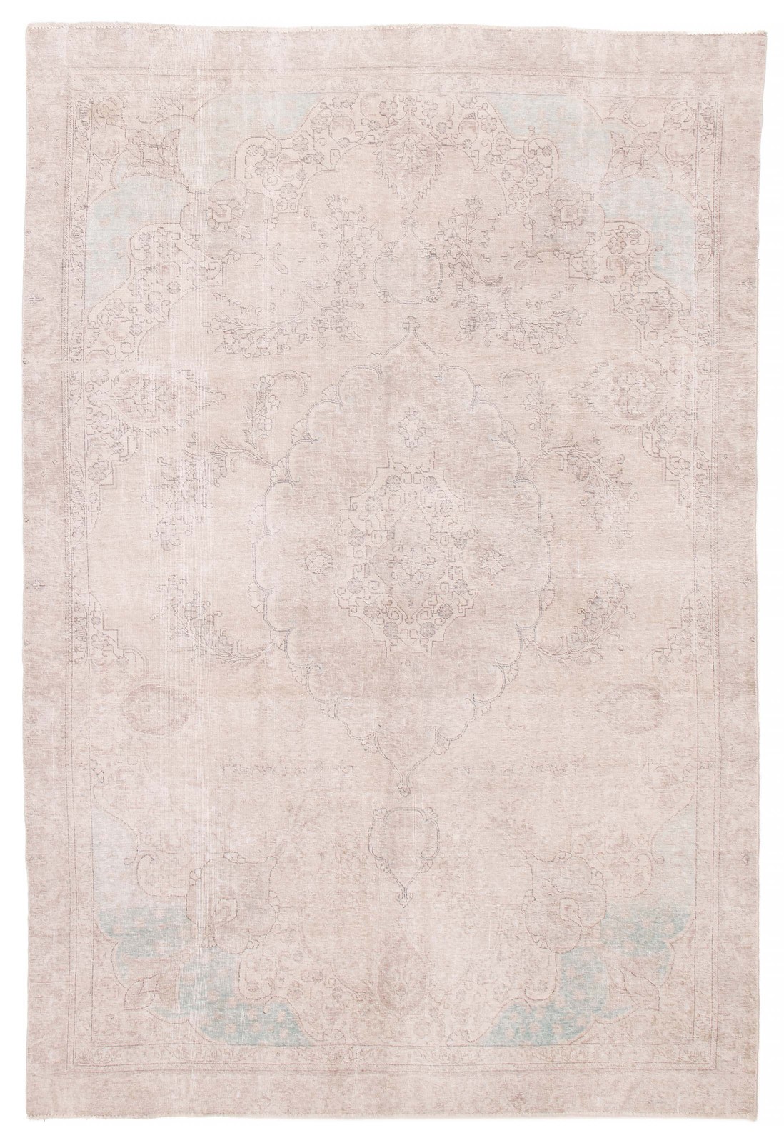 Vintage 8'0" x 11'5" Traditional Hand Knotted Vegetable Dye Wool Area Rug gallery