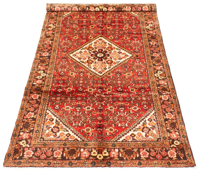 Traditional Vintage Hand-Knotted Area Rug 4'9" x 9'6" Oriental Wool Carpet gallery