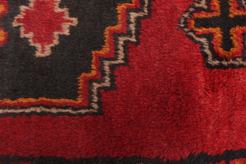 Vintage Traditional Hand-Knotted Area Rug 3'7" x 5'10" Oriental Wool Carpet gallery