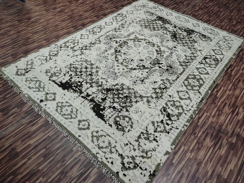 Abstract Modern hand knotted Rug 160x230cm Contemporary Carpet gallery