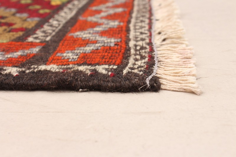 Vintage 5'11" x 10'9" Traditional Wool Hand Woven Oriental Area Rug gallery