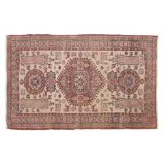 Turkish Rug, Vintage Rug, 4 x 6 feet, Oushak Rug, Antique Rug, Oriental Rug