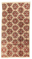 Vintage Hand-Knotted Area Rug 4’4″ x 8’2″ Traditional Wool Carpet