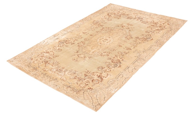 Traditional Vintage Hand-Knotted Area Rug 6'5" x 10'2" Oriental Wool Carpet gallery