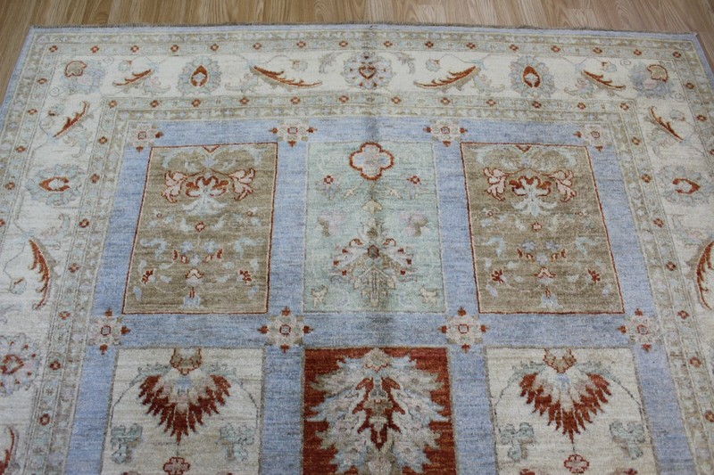 An Outstanding Handmade Persian Wool Garous Ziegler Garden Design Rug 245 x165cm gallery