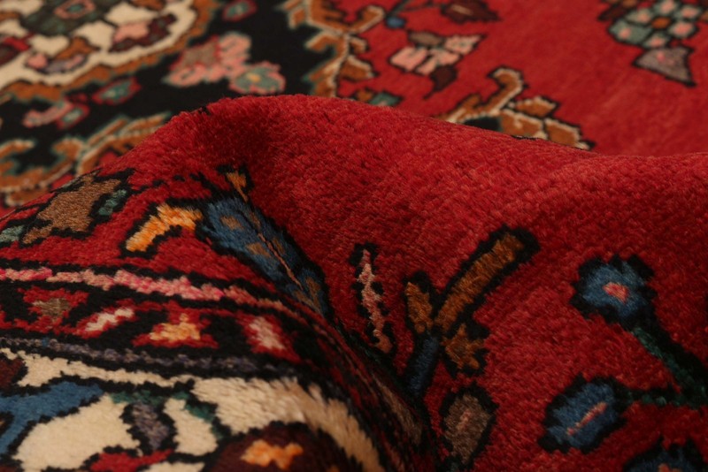3'6" x 9'7" Vintage Hand-knotted Runner Rug Traditional Oriental Wool Carpet gallery