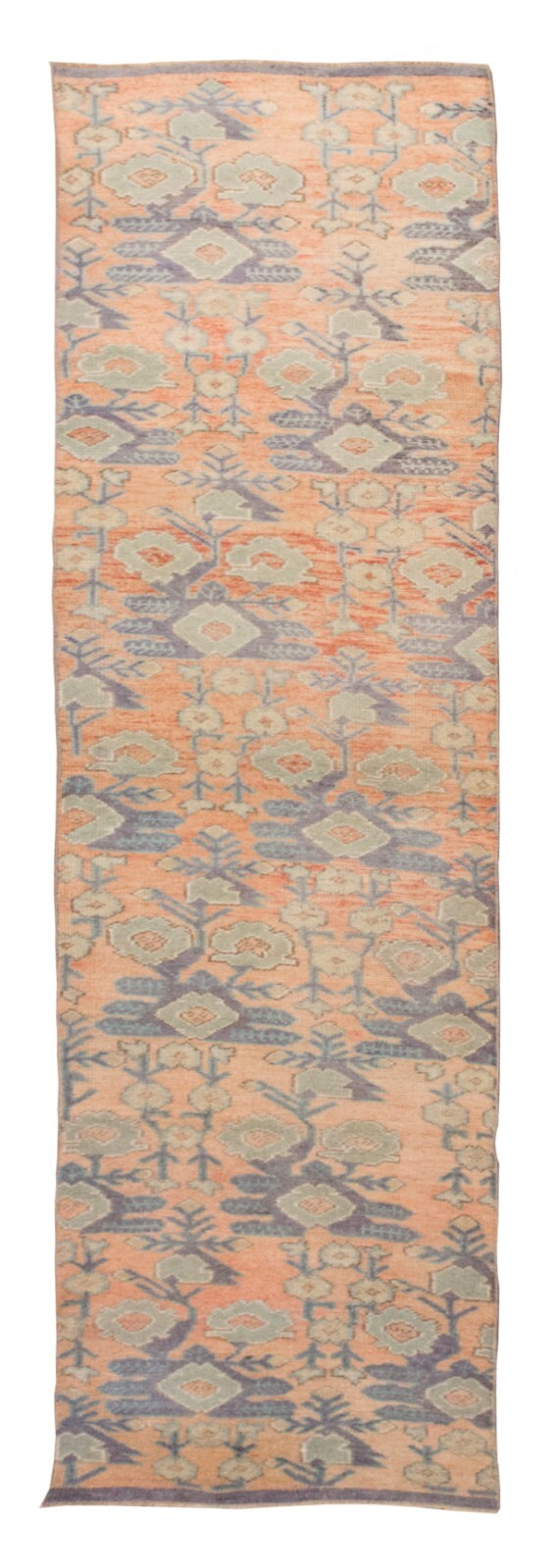 Runner Rug,Turkish Runner,Vintage Runner,Oushak Rug,Floor Rug, 2'3 X 11'1 feet gallery