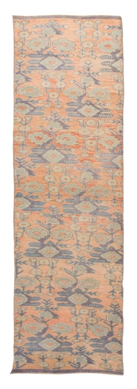Runner Rug,Turkish Runner,Vintage Runner,Oushak Rug,Floor Rug, 2'3 X 11'1 feet gallery