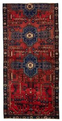 Vintage 3’0″ x 5’5″ Traditional Hand Knotted Vegetable Dye Wool Area Rug