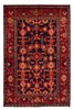 Vintage Hand-Knotted Area Rug 4'2" x 6'7" Traditional Wool Carpet gallery