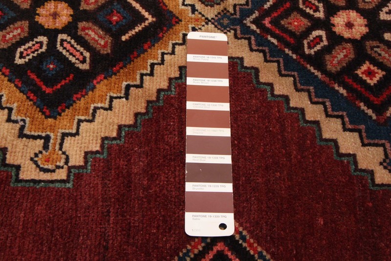 3'5" x 10'9" Vintage Hand-knotted Runner Rug Traditional Oriental Wool Carpet gallery