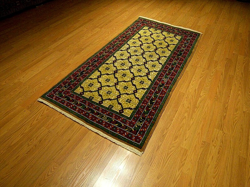 3.2 x 7 Hand Knotted High Quality Sarab Runner_Veggie Dyes Fine Wool _ Sturdy gallery