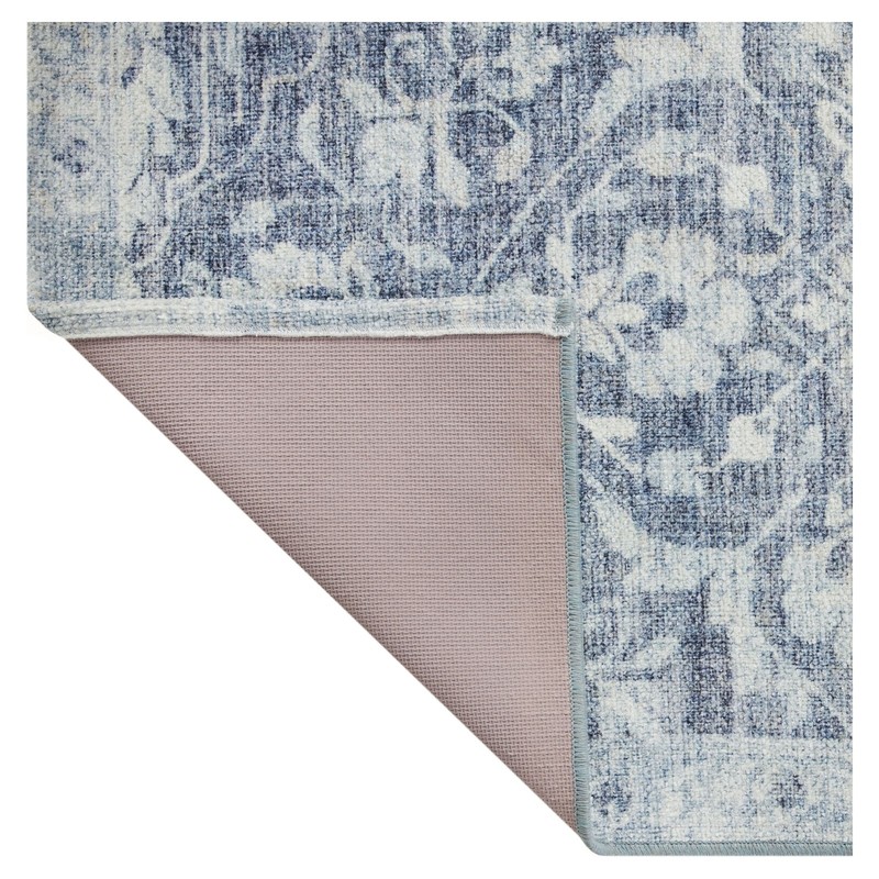 Blue Persian Non-Skid Indoor Runner Rug 2' x 7' gallery