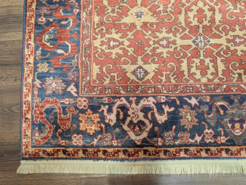Karastan Williamsburg Ushak Rug 8x12, Wool, Pattern #552, Rare gallery