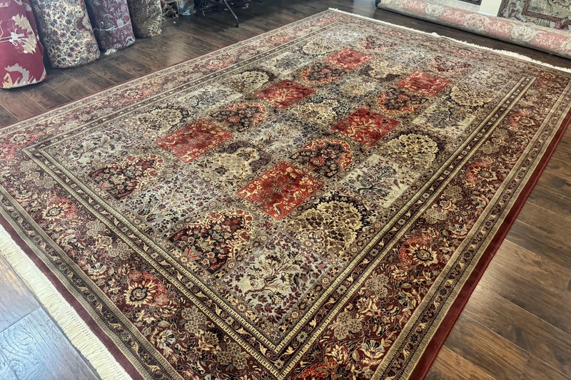 Couristan Rug 10x14 Belgium Power Loom Oriental Carpet Vintage Multicolor Panel gallery