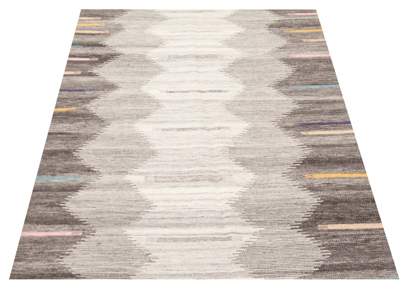 Vintage Hand Woven Area Rug 5'0" x 8'0" Traditional Wool Oriental Carpet gallery