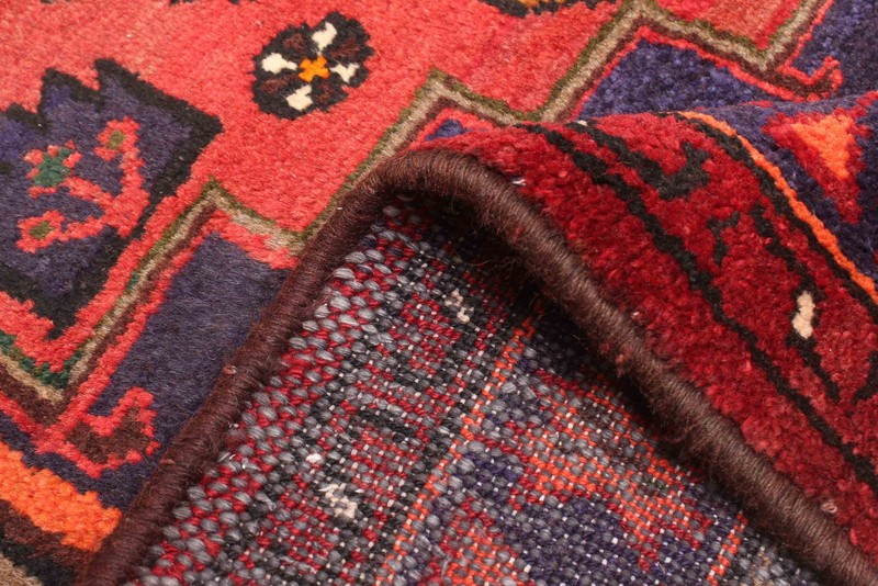 Vintage Hand-Knotted Area Rug 4'2" x 6'10" Traditional Oriental Wool Carpet gallery