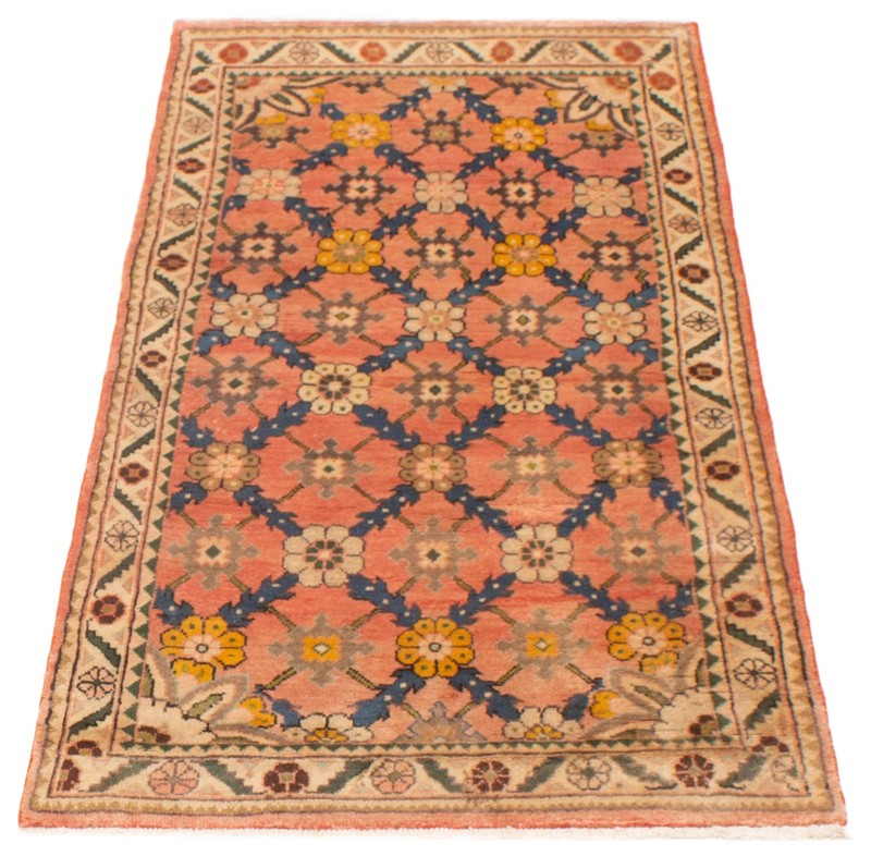 Traditional Vintage Hand-Knotted Carpet 3'2" x 6'9" Wool Area Rug gallery