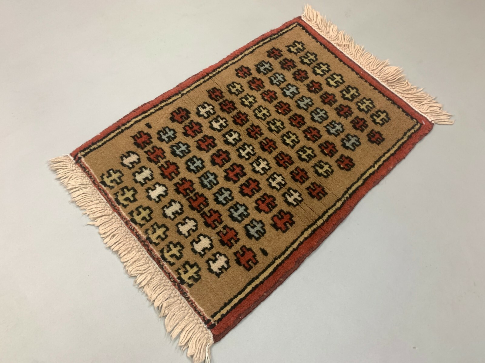 Small Vintage Turkish Rug 95x50 cm, Short Runner, Tribal, Shabby Chic gallery