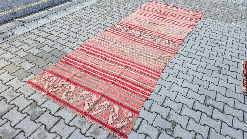 Antique runner, kitchen rug, vintage runner, stair rug 4x12, 4x12 kilim gallery