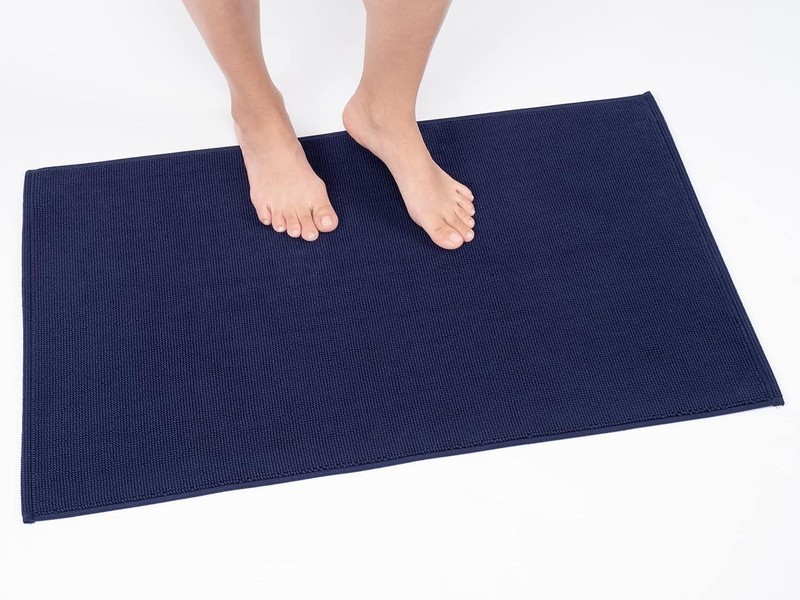 Super Soft 20x34 Turkish Bathmat Rug - Breathable, Quick Dry & Machine Washable gallery