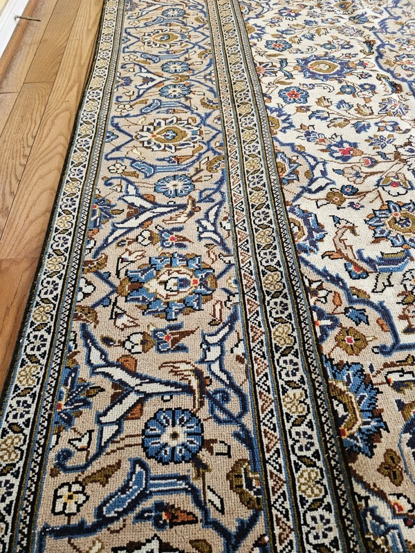 7.8 x 11.2 VINTAGE FINE USHAK RUG CAUCASIAN ANTIQUE SERAPI HERIZ KAZAK gallery
