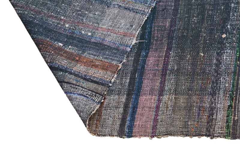 Handmade 1960s Minimalist Turkish Kilim 178×290 cm (5.8×9.5 ft) | VintageRug gallery
