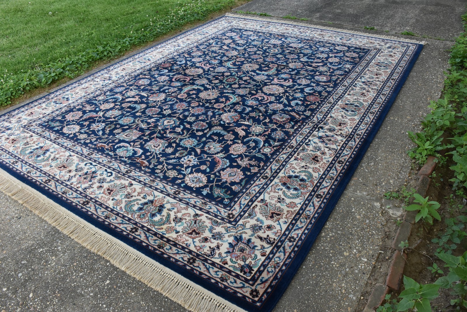 Karastan Rug 700 Series 747 Indigo Tabbriz 8.8x12 Very Nice # IND8812 gallery